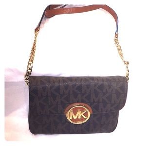 Michael Kors Fulton Logo Crossbody